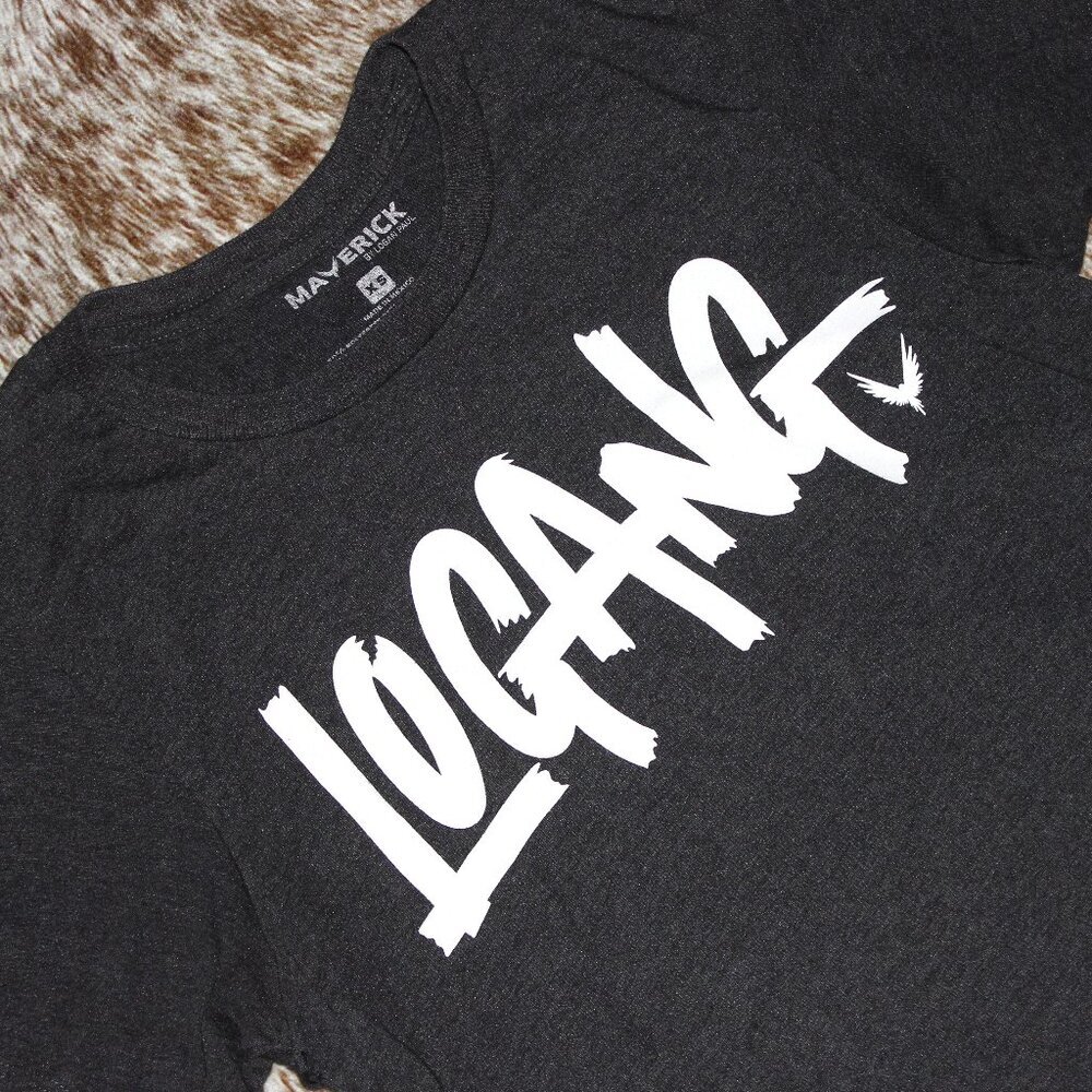 Maverick Logang Black & White T-Shirt - Size XS - Picture 3 of 5